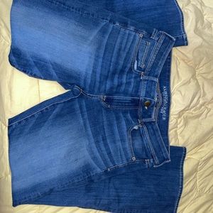 American Eagle, Dark Blue Denim, Size 12 Regular
